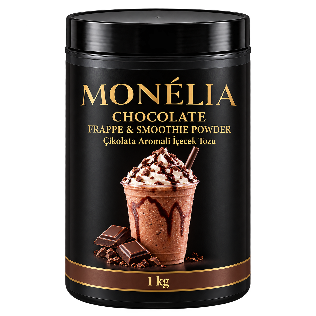MONÉLIA مسحوق فرابيه وسموذي الشوكولاتة