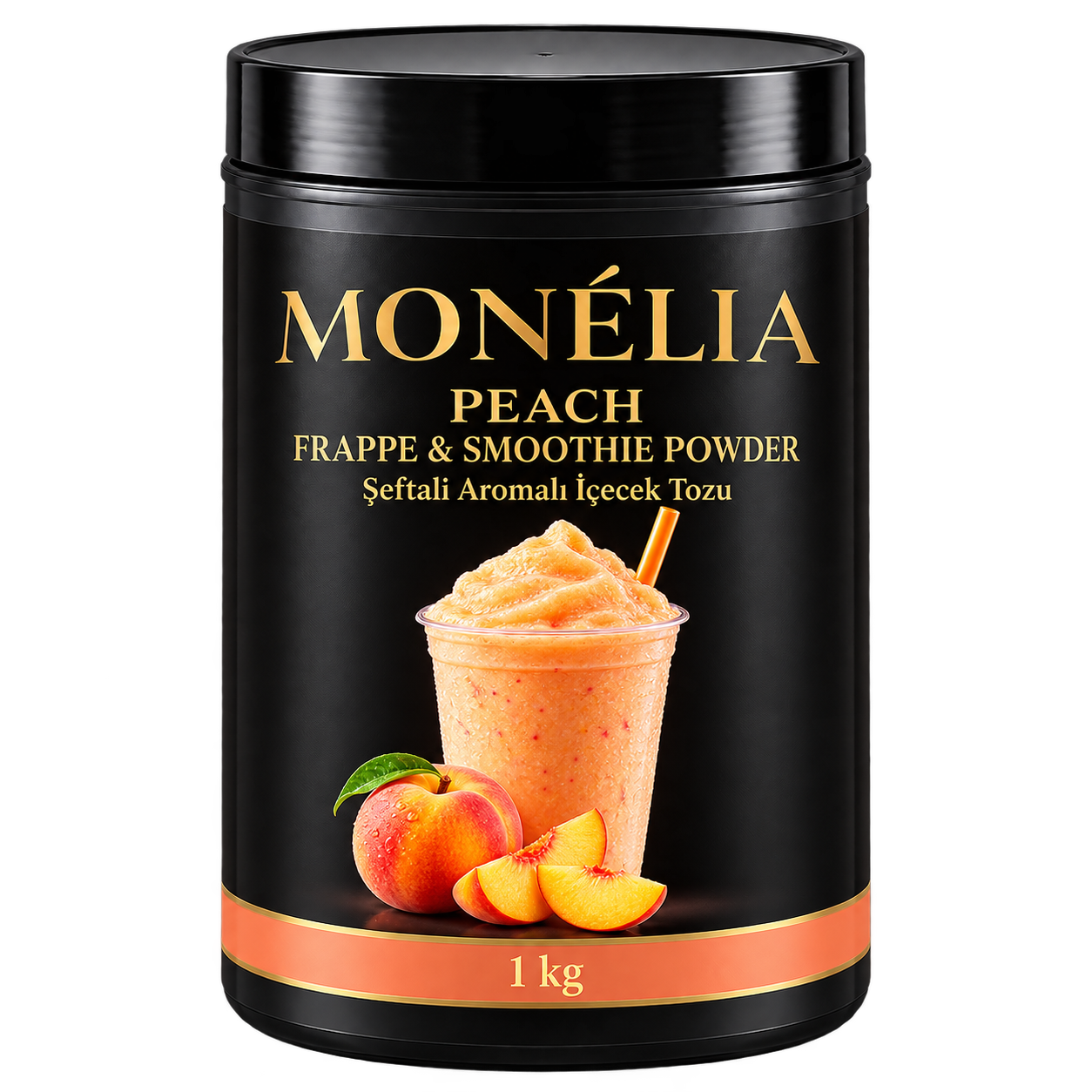MONÉLIA مسحوق فرابيه وسموذي الخوخ