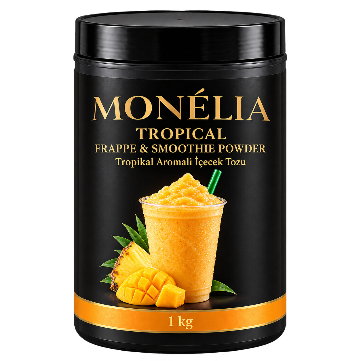 MONÉLIA مسحوق فرابيه وسموذي الفواكه الاستوائية
