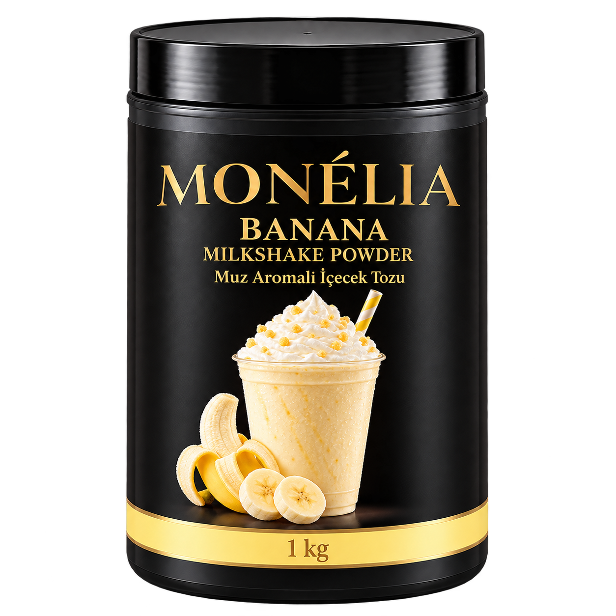 MONÉLIA مسحوق ميلك شيك الموز